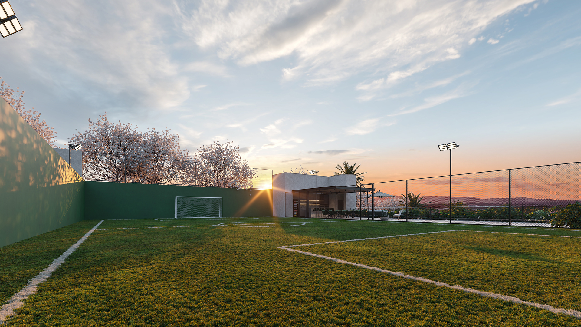 QUADRA DE FUTEBOL