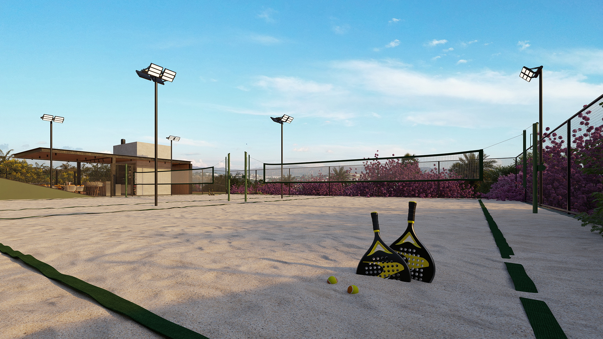 QUADRAS DE BEACH TENNIS
